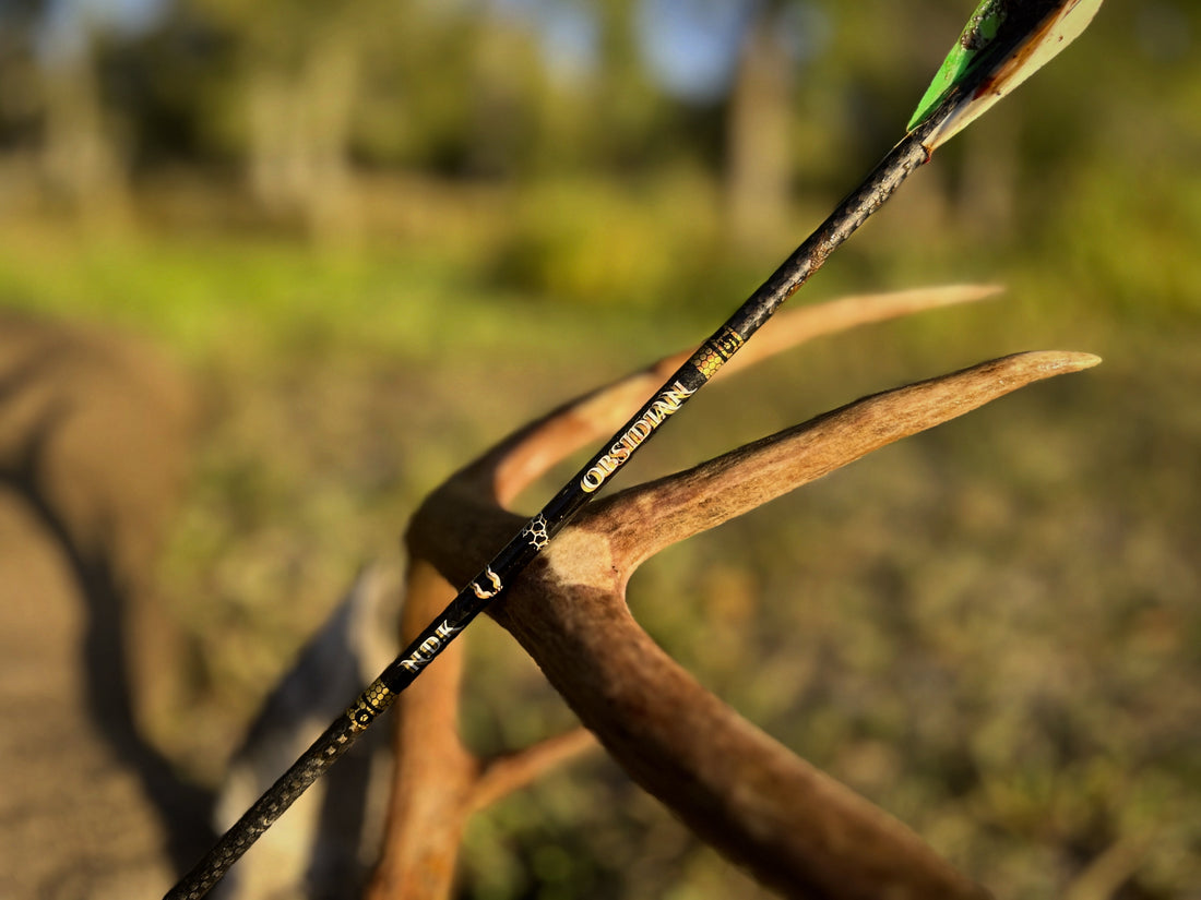 The NDK Obsidian arrow is a hard hitting, durable, 3k weave carbon arrow. Made for hunting big game anywhere on the planet. The NDK Obsidian can be considered one of the best carbon hunting arrows on the planet.